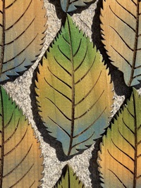 Whit Anderson - Leaves for heron sculpture